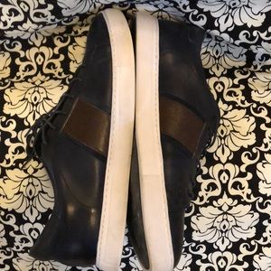 🌟Mens Robert Graham Classic Leather embossed, damask brown detail lace-up shoes